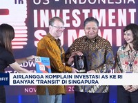 Video: Airlangga Komplain Investasi AS ke RI 'Transit' di Singapura
