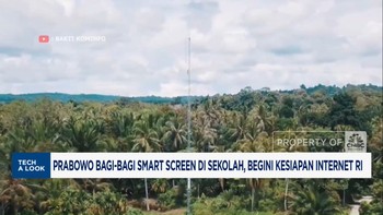 Video: Prabowo Bagi-bagi Smart Screen, Begini Kesiapan Internet RI