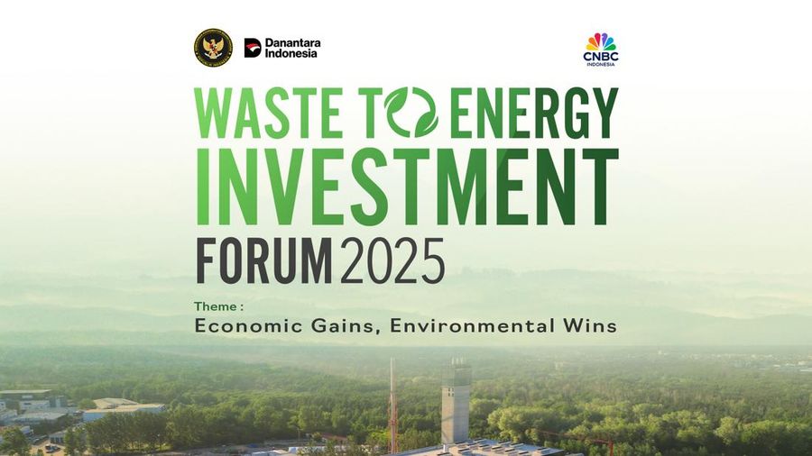 cover topik, fokus, waste energy investment forum 2025