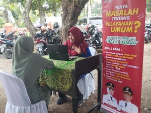 Lewat SP4N Lapor, Dinkominfo Demak Layani Aduan Masyarakat 24 Jam Non Stop