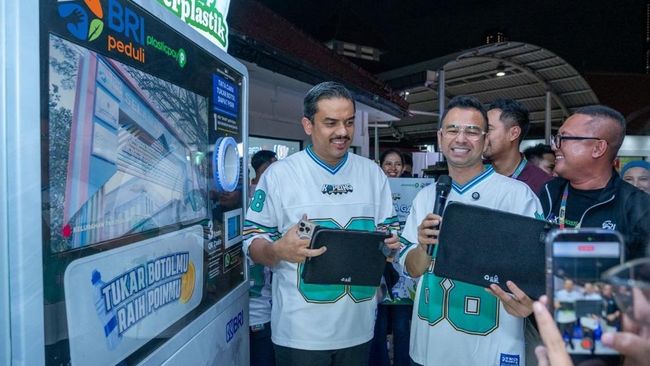 Inovasi Daur Ulang Sampah Plastik BRI Dapat Dukungan Menteri UMKM