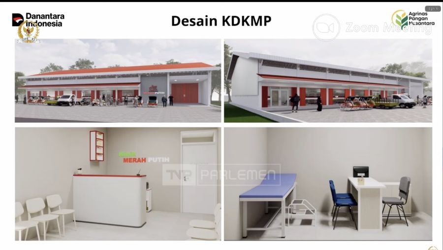 Rapat Kerja Komisi VI DPR RI bersama Kementerian Koperasi dan PT Agrinas di kompleks parlemen, Jakarta, Selasa (18/11/2025). (CNBC Indonesia/Martyasari Rizky)