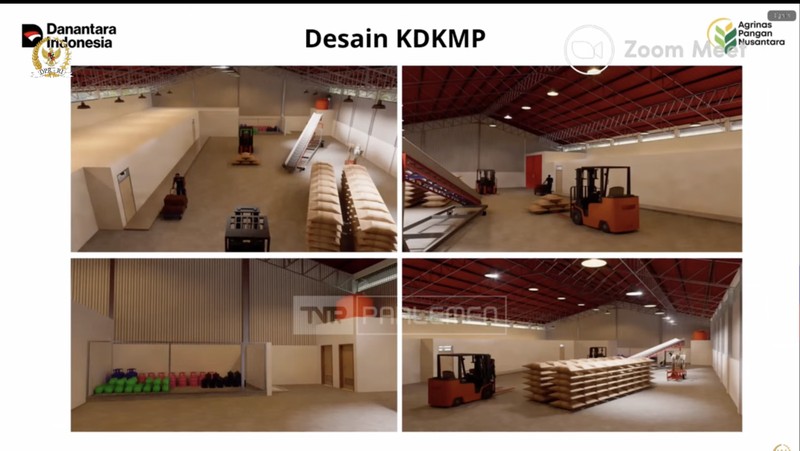 Rapat Kerja Komisi VI DPR RI bersama Kementerian Koperasi dan PT Agrinas di kompleks parlemen, Jakarta, Selasa (18/11/2025). (CNBC Indonesia/Martyasari Rizky)