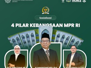 MPR Tekankan Pentingnya Pemahaman & Pengamalan 4 Pilar ke Mahasiswa UNUSIA