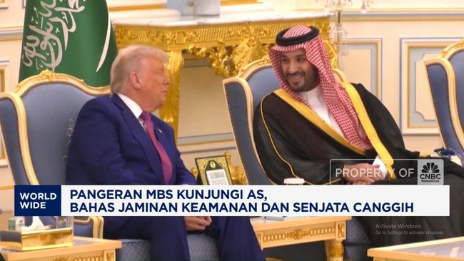 Video: Pangeran MBS Kunjungi AS, Bahas Jaminan Keamanan dan Senjata