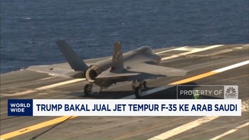 Video: Trump Bakal Jual Jet Tempur F-35 ke Arab Saudi