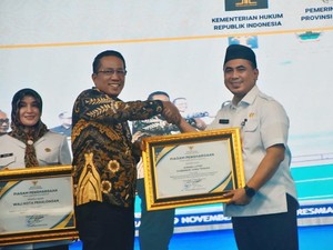 Bentuk Posbankum Terbanyak, Pemprov Jateng Raih Rekor MURI