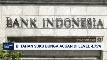 Video: Sesuai Prediksi, BI Tahan Suku Bunga Acuan di 4,75%