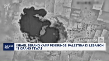 Video: Israel Serang Kamp Pengungsi Palestina di Lebanon, 13 Tewas