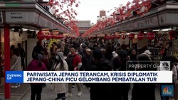 Video: Krisis Diplomatik Jepang & China Picu Gelombang Pembatalan Tur