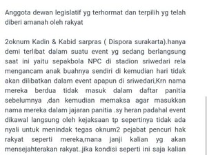 Dispora Solo Diadukan di ULAS soal Event IFCPF Asia-Oceania Cup 2025