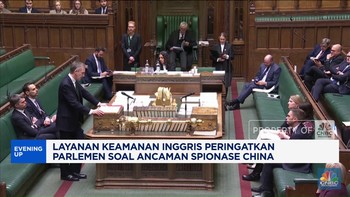 Video: Inggris Peringatkan Parlemen Soal Ancaman Spionase China