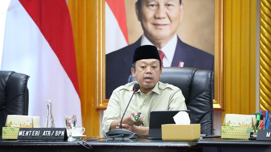Menteri ATR/ Kepala BPN Nusron Wahid. (Kementerian ATR/ BPN)