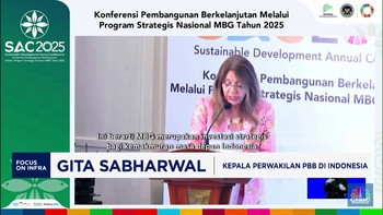 Video: PBB: Tiap Rupiah Investasi MBG Hasilkan Nilai Tambah Rp 389.000