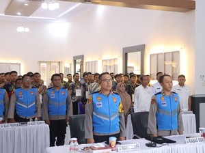 Puluhan Calon Bintara Brimob Lulus Seleksi Administrasi di Polres Pasuruan
