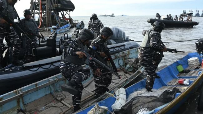 Amankan 'Harta Karun' RI, 41 Ribu Tentara Latihan Perang di Bangka