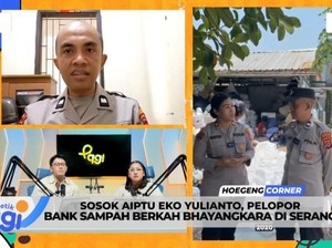 Awal Mula Aiptu Eko Yulianto Bentuk Bank Sampah Berkah Bhayangkara di Serang