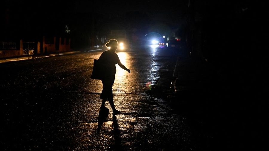 Competitors run during the 39th edition of the Marabana marathon in Havana, Cuba, November 16, 2025. REUTERS/Norlys Perez