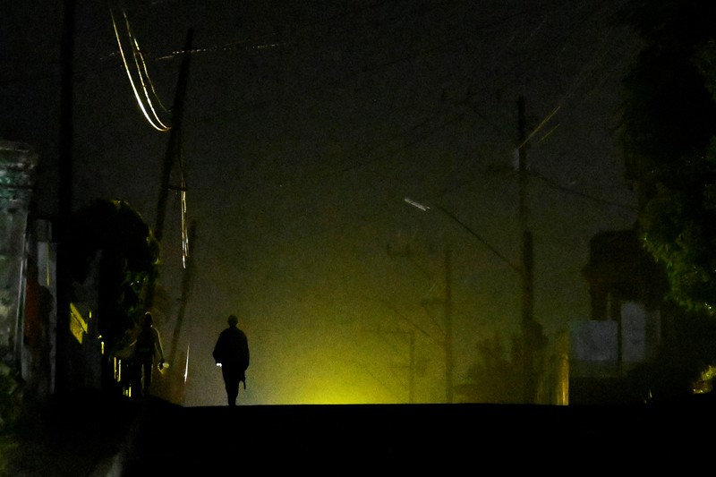 Competitors run during the 39th edition of the Marabana marathon in Havana, Cuba, November 16, 2025. REUTERS/Norlys Perez