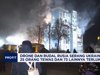 Video: Drone & Rudal Rusia Serang Ukraina, 25 Orang Tewas