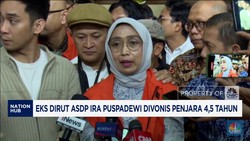 Video: Eks Dirut ASDP Ira Puspadewi Divonis Penjara 4,5 Tahun