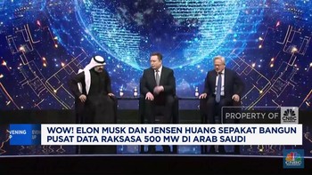 Video:Elon Musk & Jensen Huang Sepakat Bangun Pusat Data di Arab Saudi