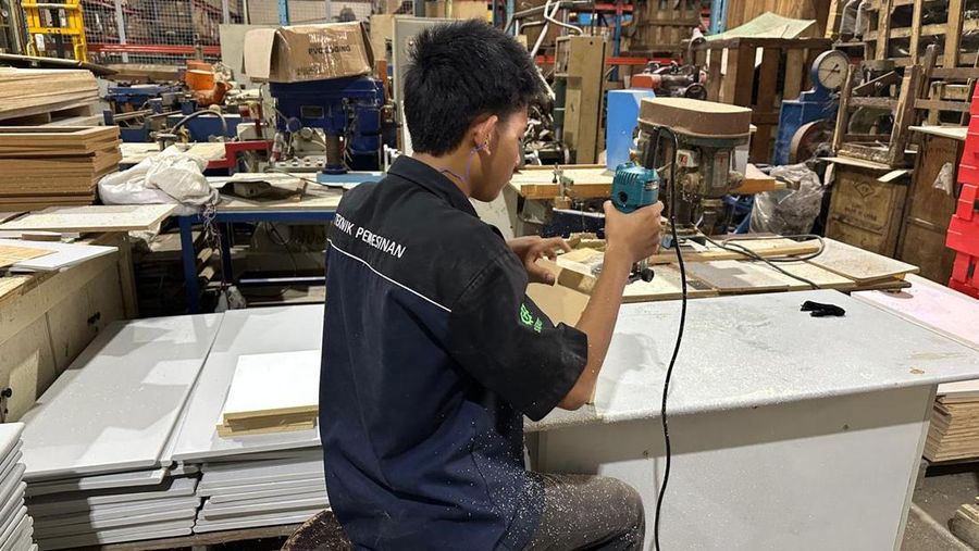 Ilustrasi pelajar SMK (Dokumentasi Istimewa).