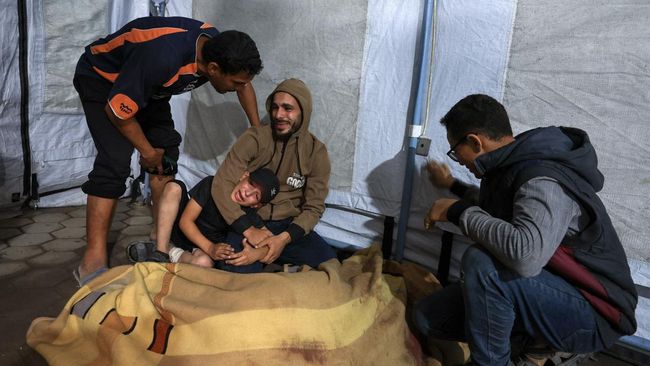 Potret Serangan Udara Israel Tewaskan 10 Warga Palestina di Jalur Gaza