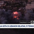 Video: Israel Serang 2 Kota Lebanon, 13 Warga Tewas