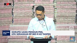 Video: Korupsi Uang Pensiun PNS, KPK Serahkan Rp 883 M ke Taspen