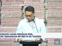 Video: Korupsi Uang Pensiun PNS, KPK Serahkan Rp 883 M ke Taspen