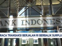 Video: Neraca Transaksi Berjalan RI Berbalik Surplus Hingga USD 4 M