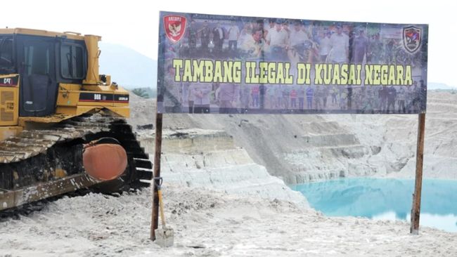 Sjafrie, Bahlil-TNI Gerebek Tambang Timah Ilegal, Ini Temuannya