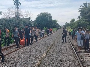 Pelajar di Prabumulih Tewas Tertabrak Kereta Api