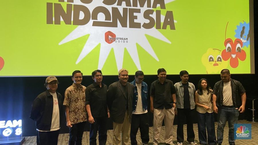 Press Conference & Pre Screening SISI, di Jakarta, Kamis (20/11/2025). (CNBC Indonesia/Novina Putri Bestari)