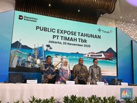 Direktur Timah (TINS) Ungkap Alasan Target Produksi Tak Tercapai