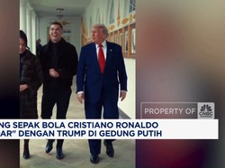 Video: Cristiano Ronaldo "Kopdar" Dengan Trump di Gedung Putih