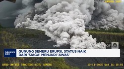 Video: Erupsi, Status Gunung Semeru Naik Menjadi Awas