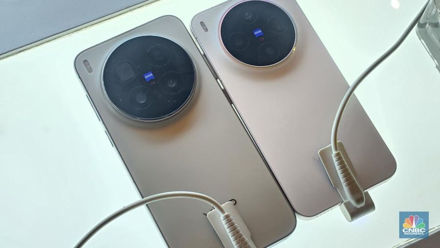 Vivo X300 dan X300 Pro. (CNBC Indonesia/Intan Rakhmayanti)