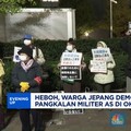 Video: Warga Jepang Demo Tolak Pembangunan Pangkalan Militer AS