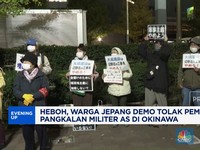 Video: Warga Jepang Demo Tolak Pembangunan Pangkalan Militer AS