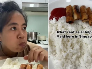 Bikin Vlog Makan, Menu Sederhana ART Ini Jadi Sorotan Netizen