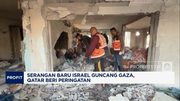 Video: Serangan Baru Israel Guncang Gaza, Qatar Beri Peringatan