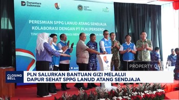 PLN Salurkan Bantuan Gizi Melalui Dapur SPPG Lanud Atang Sendjaja