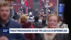 Video: Tenaga Kerja AS Naik, Pengangguran Sentuh 4,4%