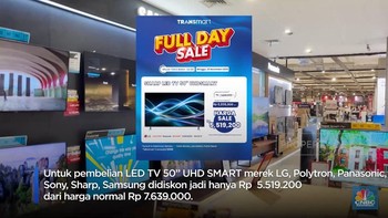 Video: Hanya di Transmart! TV LED Layar Lebar Dapat Diskon Besar