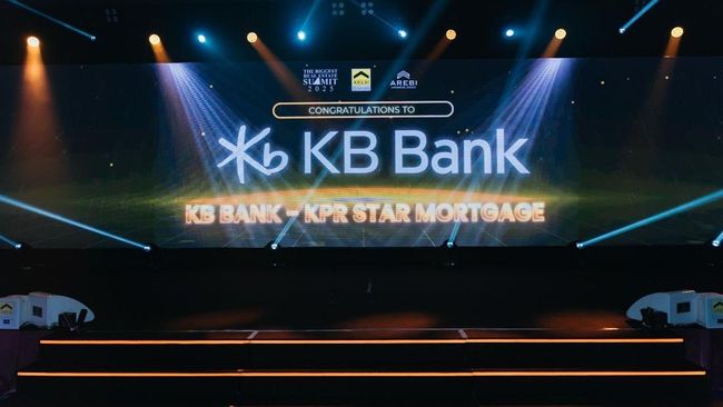 KB Bank Raih Penghargaan "Best Innovative Bank" di AREBI Summit 2025