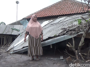 Nelangsa Nur Azizah, Rumahnya Rusak Ditelan Material Awan Panas Semeru