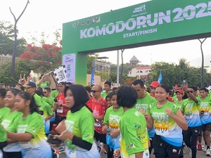1.029 Pelari Lokal dan Mancanegara Ramaikan Komodo Run 2025
