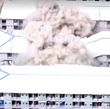 Gedung Pusat Penipuan Dibom Militer, Ratusan WNA China Ditangkap